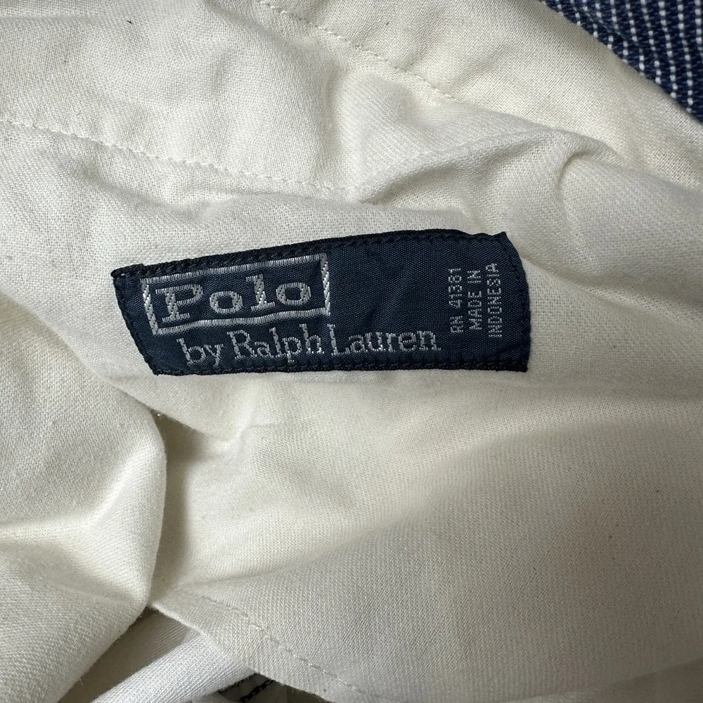 Polo Ralph Lauren USRL Cargo Shorts Mens 40 White Coastal Patrol Rescue VTG Tag